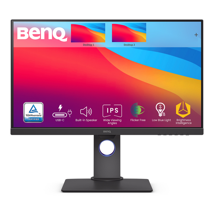 BenQ DesignVue PD2705Q 27-inch 2K QHD sRGB HDR10 USB Type-C Designer Monitor