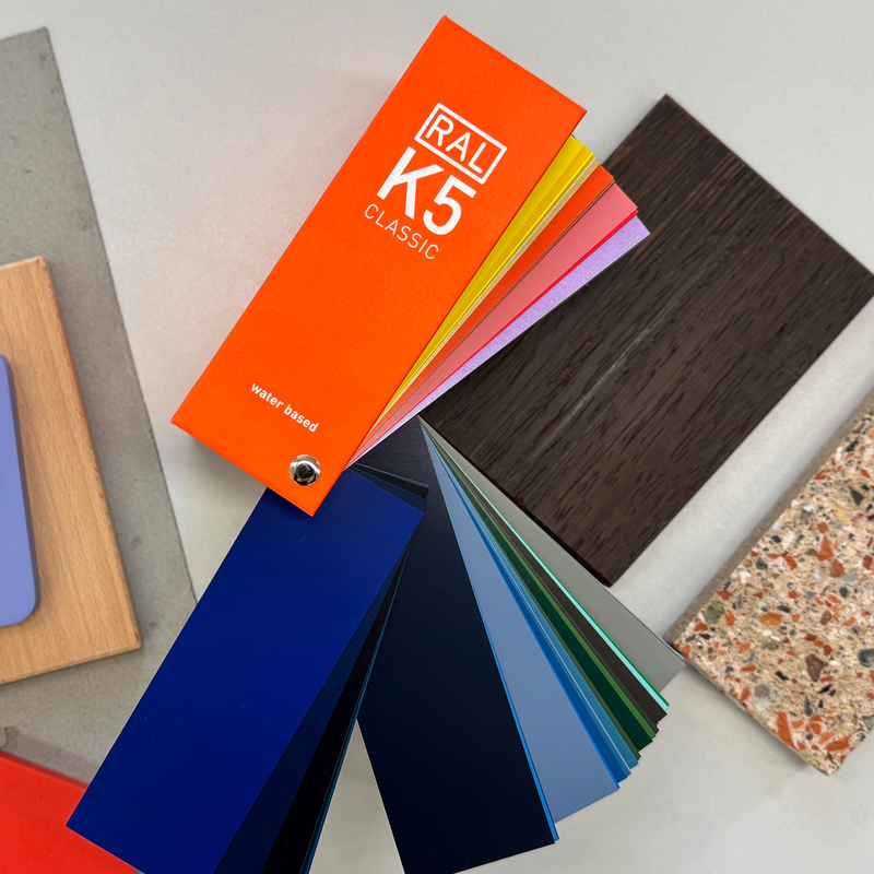 RAL K5 Colour Fan Semi-Matt - op waterbasis