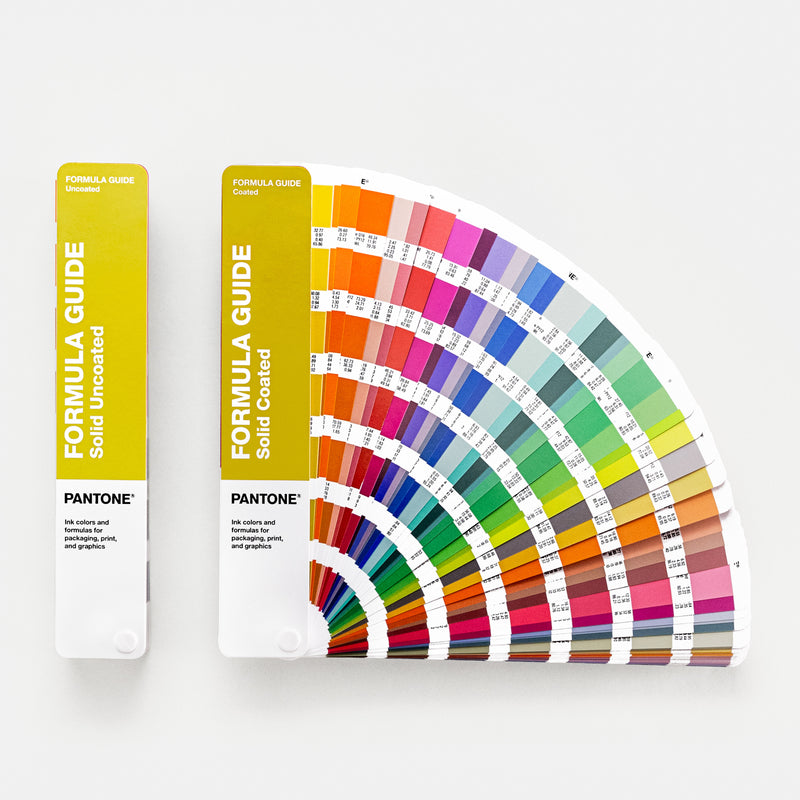 PANTONE Formula Guide Set gestreken en ongestreken