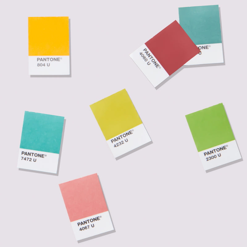 PANTONE Solid Chips Set gestreken en ongestreken