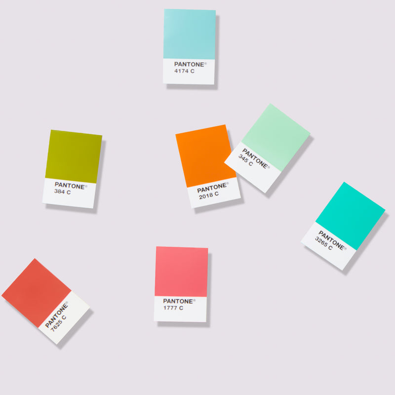 PANTONE Solid Chips Set gestreken en ongestreken