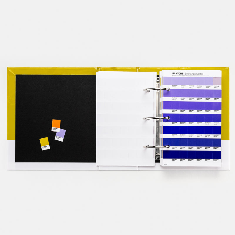 PANTONE Solid Chips Set gestreken en ongestreken