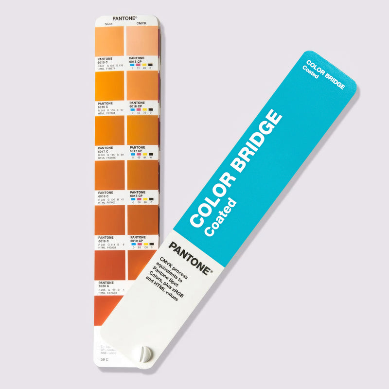 PANTONE Color Bridge Guide gestreken