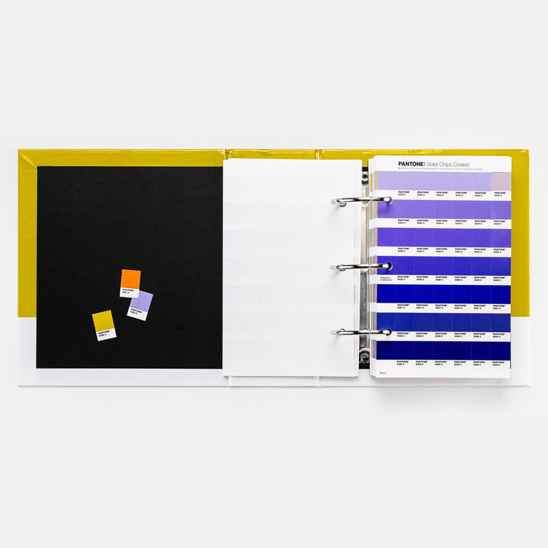PANTONE Solid Color Set gestreken en ongestreken