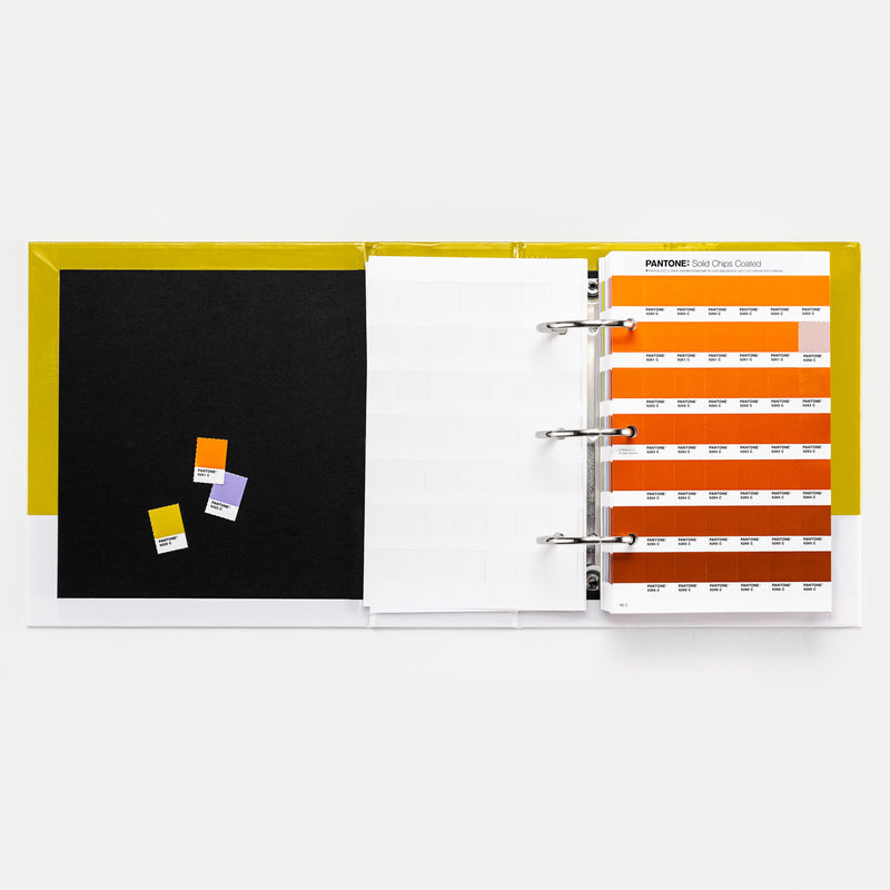 PANTONE Solid Color Set gestreken en ongestreken