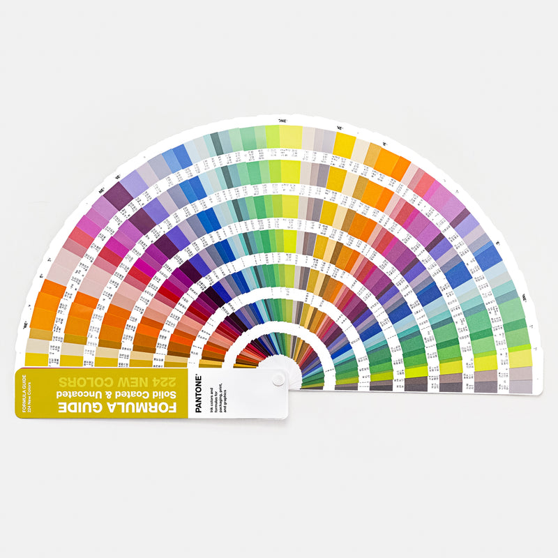 PANTONE Formula Guide supplement gestreken en ongestreken