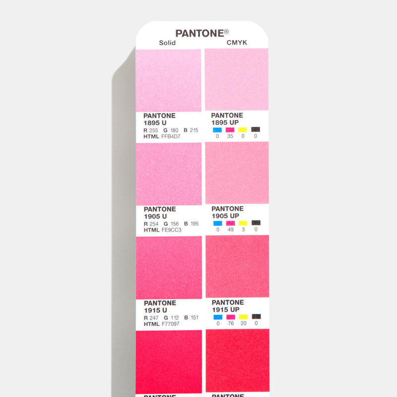 PANTONE Color Bridge Guide ongestreken