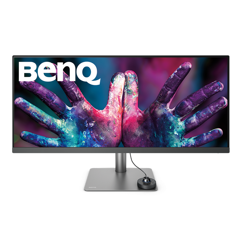 BenQ DesignVue PD3420Q 34 Zoll OHD Ultrawide Monitor mit P3 Kleurruimte en USB-C