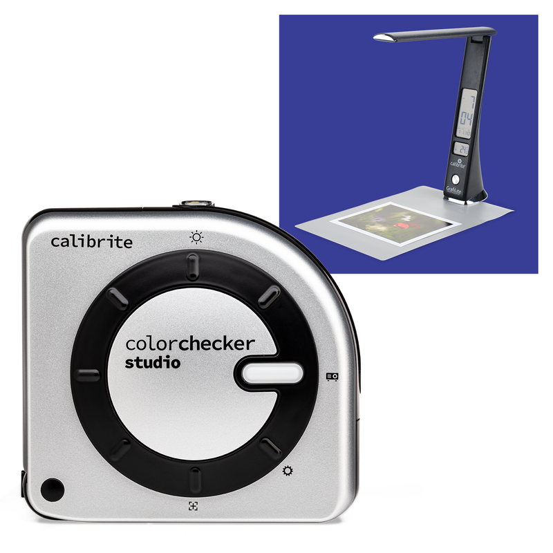 Calibrite ColorChecker Studio met een gratis GrafiLite