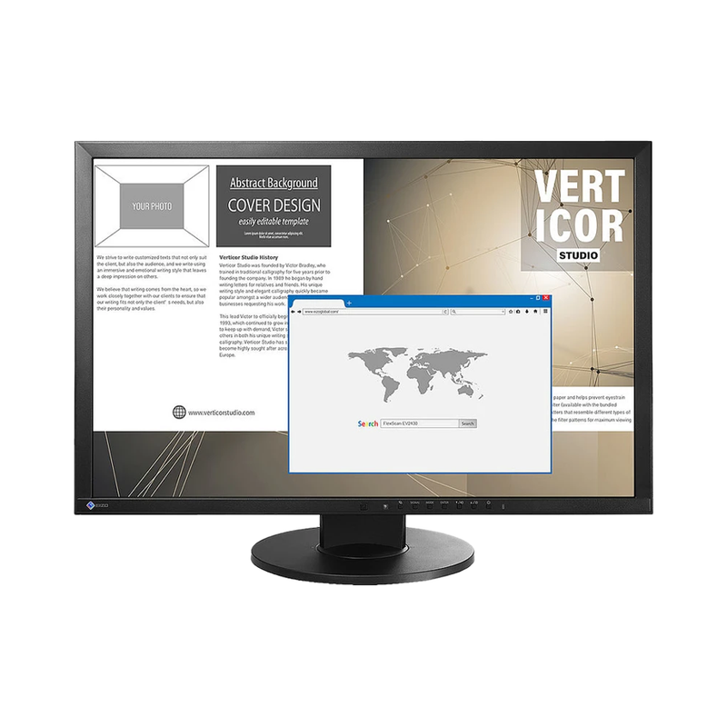 EIZO FlexScan EV2430-BK 24 inch Monitor - Zwart