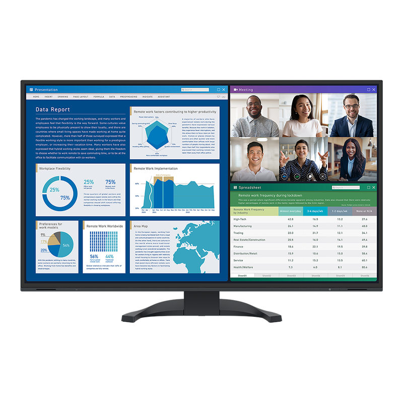 EIZO EV2740X 27 inch FlexScan Monitor - Zwart