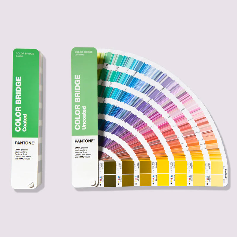 PANTONE Color Bridge Guide Set gecoat en ongecoat