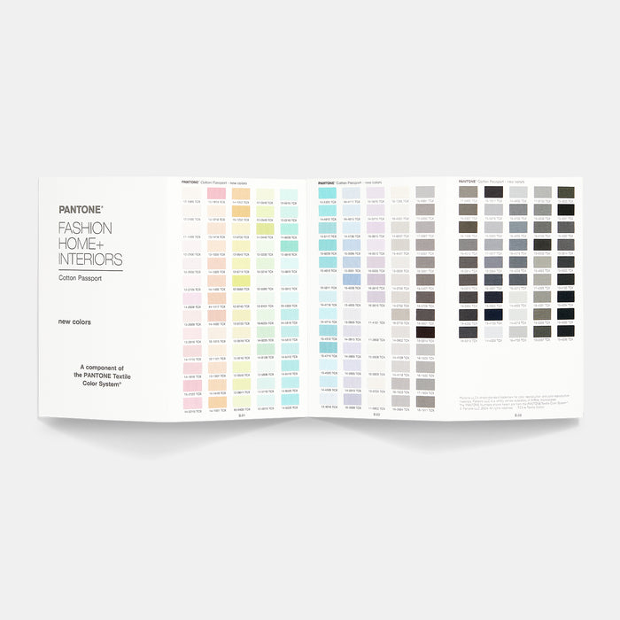 PANTONE FHI Cotton Passport & Dualities Uitbreidingspakket