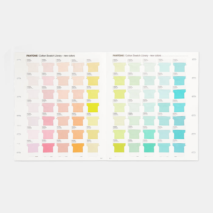 PANTONE FHI Cotton Swatch Library & Uitbreidingspakket Dualities