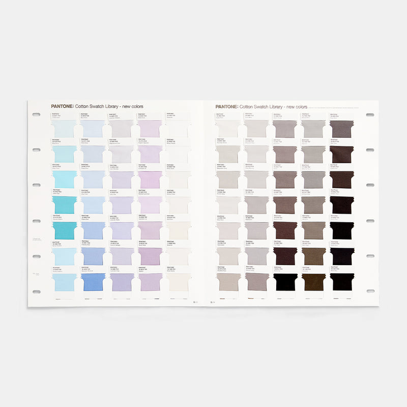 PANTONE FHI Cotton Swatch Library en Uitbreidingspakket Dualities