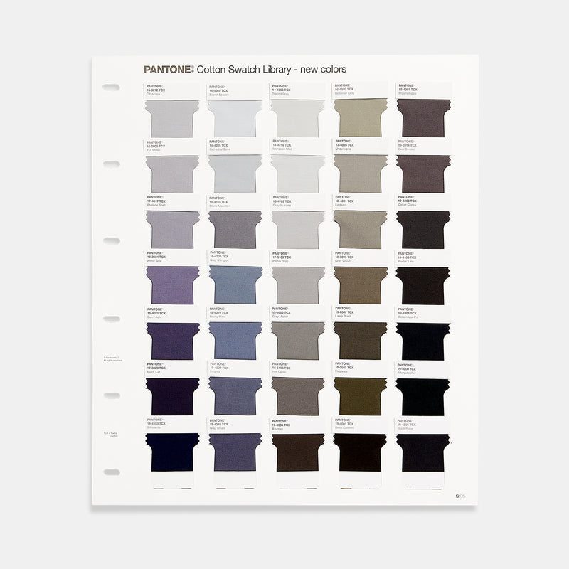 PANTONE FHI Cotton Swatch Library en Uitbreidingspakket Dualities