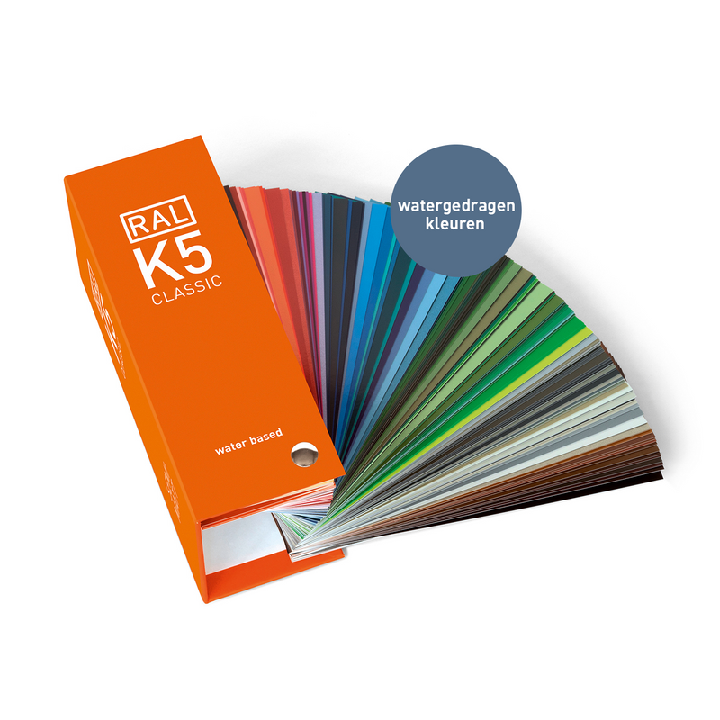 RAL K5 Colour Fan Semi-Matt - op waterbasis
