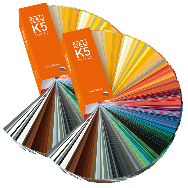 RAL K5 Colour Fan Set- op waterbasis