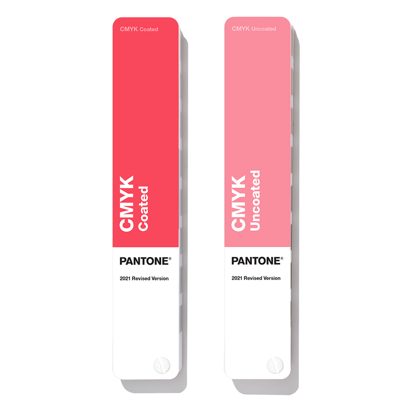 PANTONE CMYK-gids gecoat en ongecoat