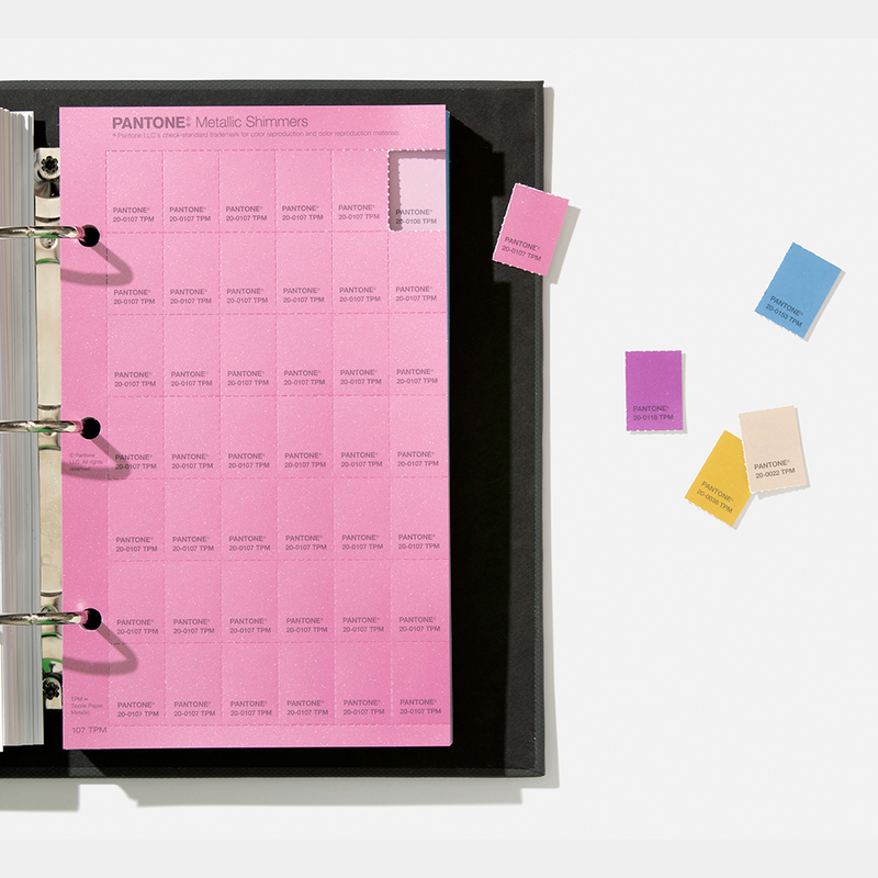 PANTONE FHI Metallic Shimmers Color Specifier