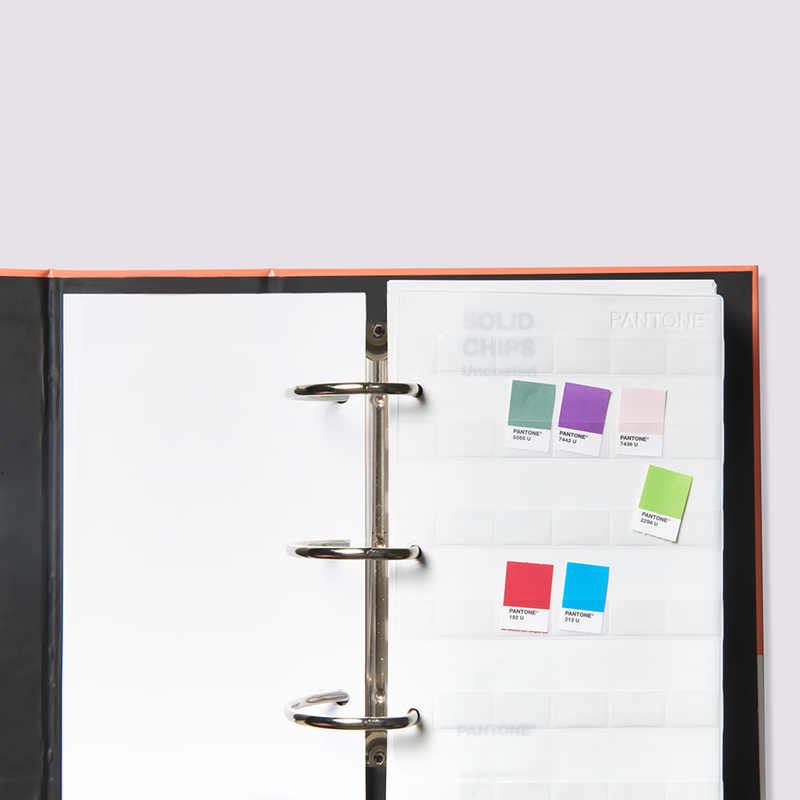 PANTONE Solid Spot Color Chips Gecoat Ongecoat