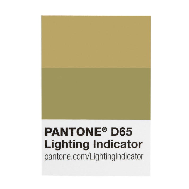 PANTONE Lighting Indicator Stickers D65